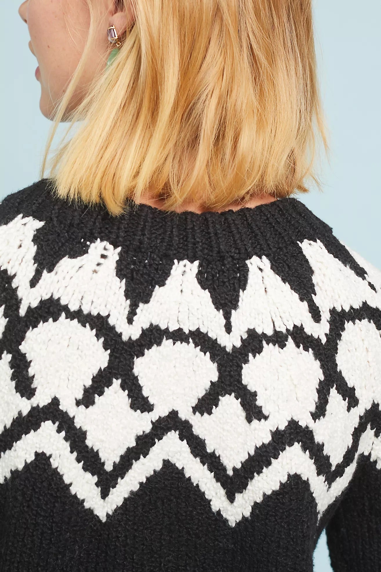 Velvet by Graham & Spencer Robyn Fair Isle Sweater | Size Medium
