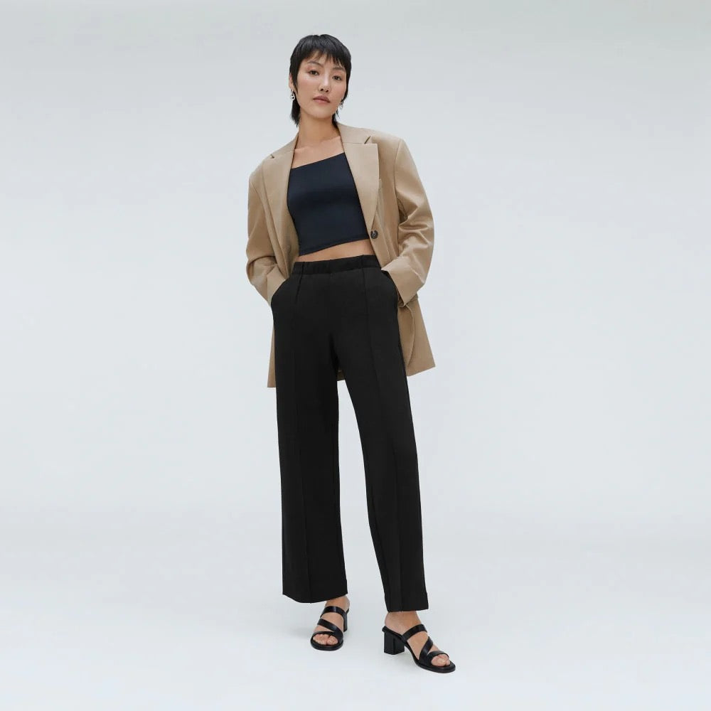 Everlane The Wide Leg Dream Pant in Black | Size Small