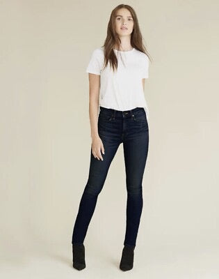 Veronica Beard Debbie High Rise Skinny Jeans in Dark River | Size 27