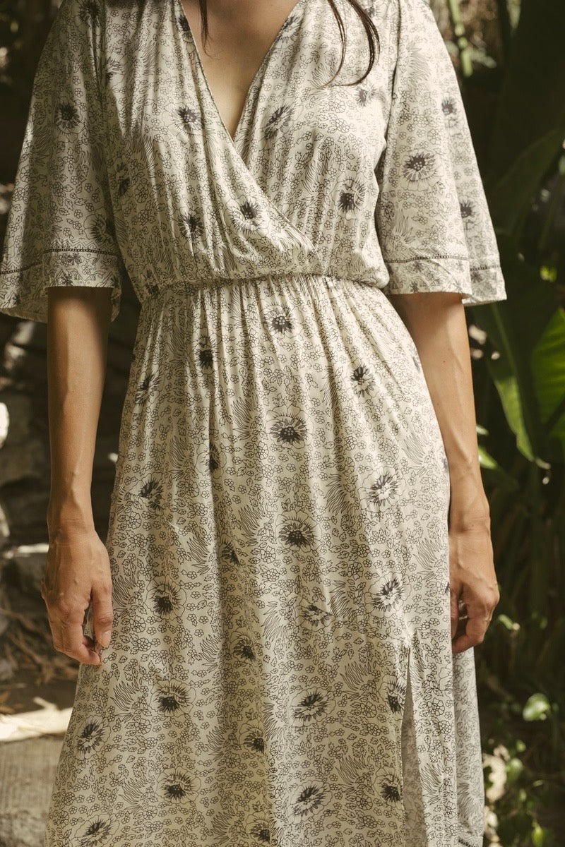 Natalie Martin Coco Dress in Vintage Flowers Print | Size XS