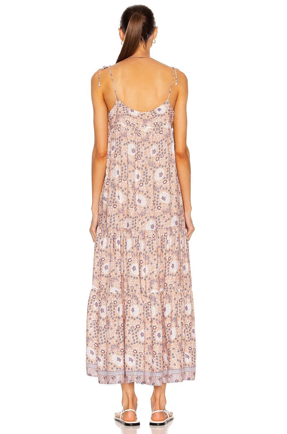 Natalie Martin Melanie Dress in Vintage Flowers Amethyst | Size XS