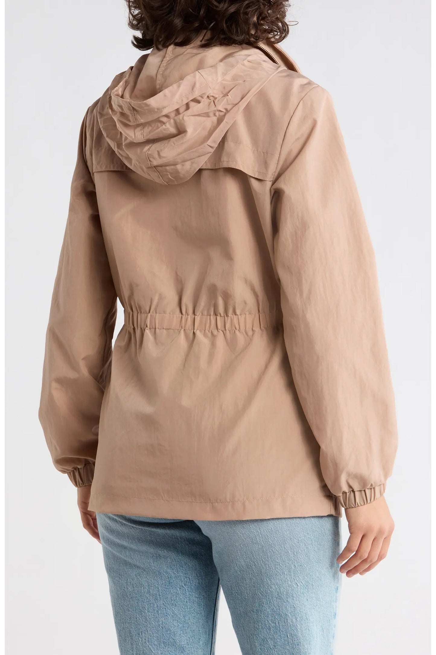 Tart Collections Verena Hooded Jacket in Tan | Size Small
