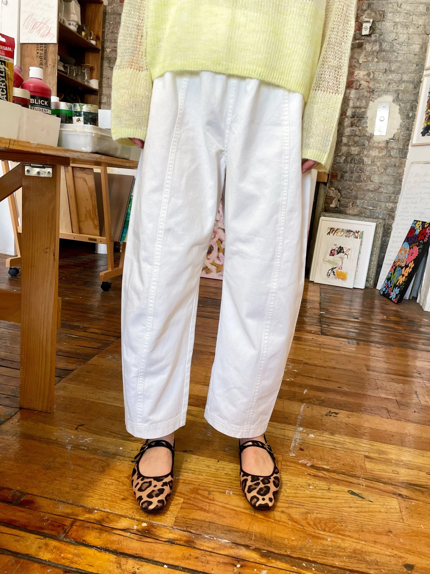 Verity & Daughters Janus Original Pants in White | Size XS